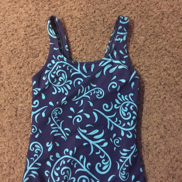 Lands’ End Swim Suit Sz 6 Gently Used - Picture 3 of 7